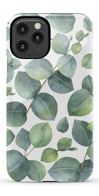Leaf Me Alone | Green Floral Print Case