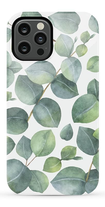 Leaf Me Alone | Green Floral Print Case