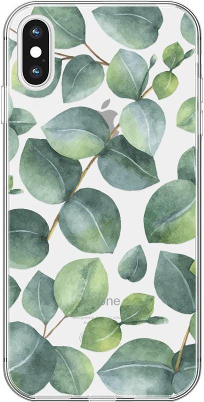 Leaf Me Alone | Green Floral Print Case