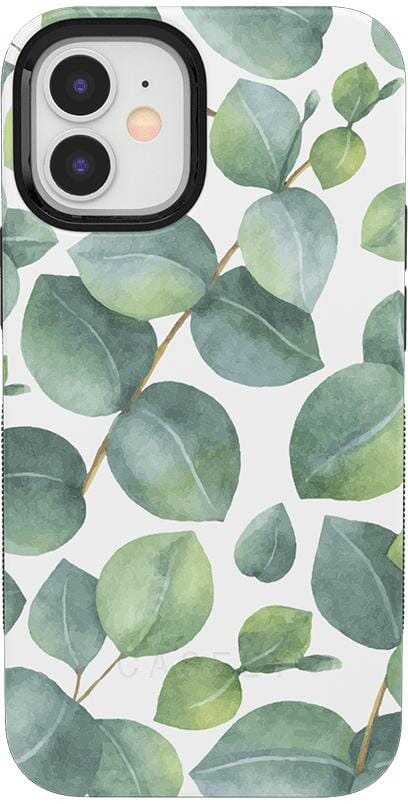 Leaf Me Alone | Green Floral Print Case