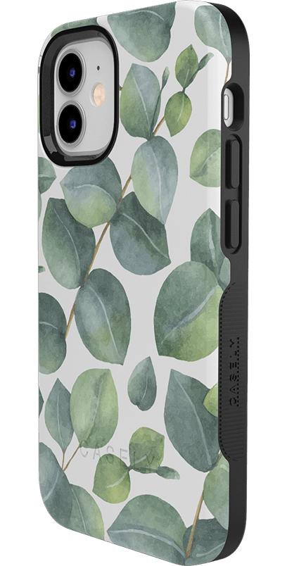 Leaf Me Alone | Green Floral Print Case