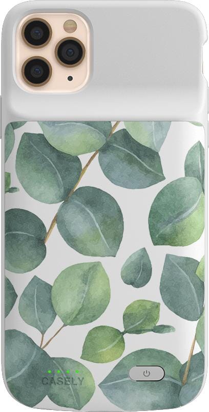 Leaf Me Alone | Green Floral Print Case