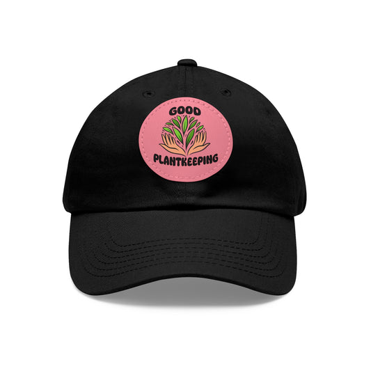 Good Plantkeeping Hat with Leather Patch (Round)