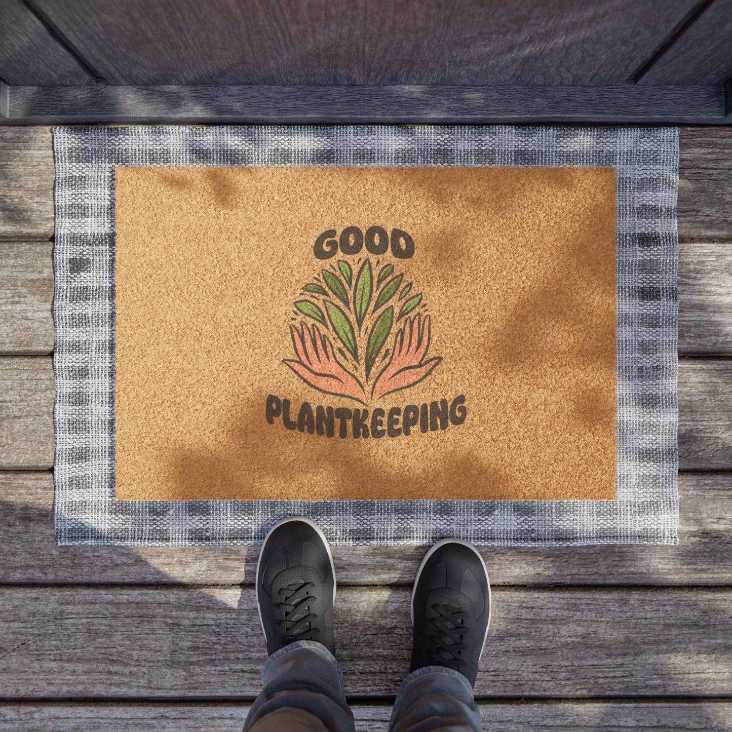 Doormat Good Plantkeeping Logo