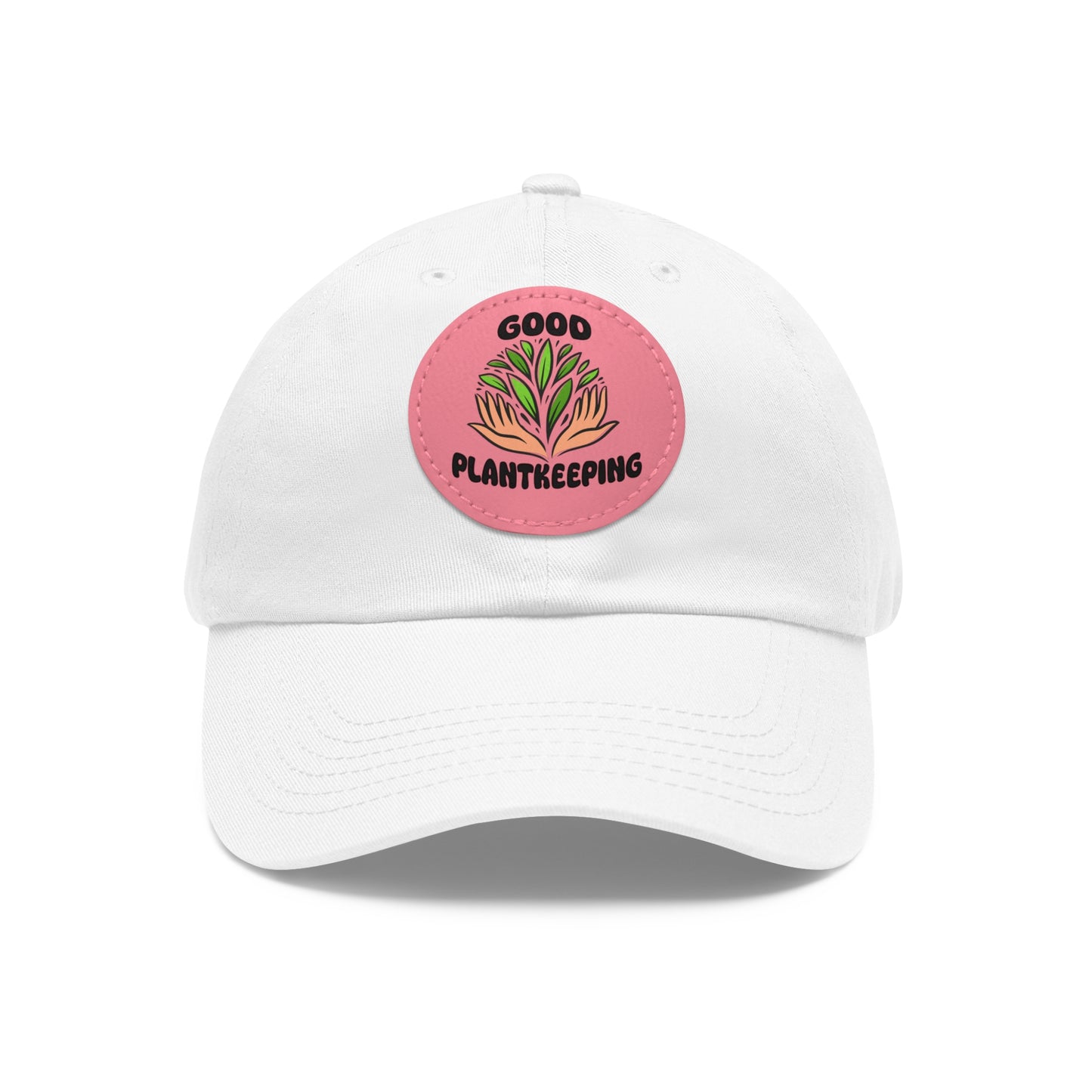 Good Plantkeeping Hat with Leather Patch (Round)