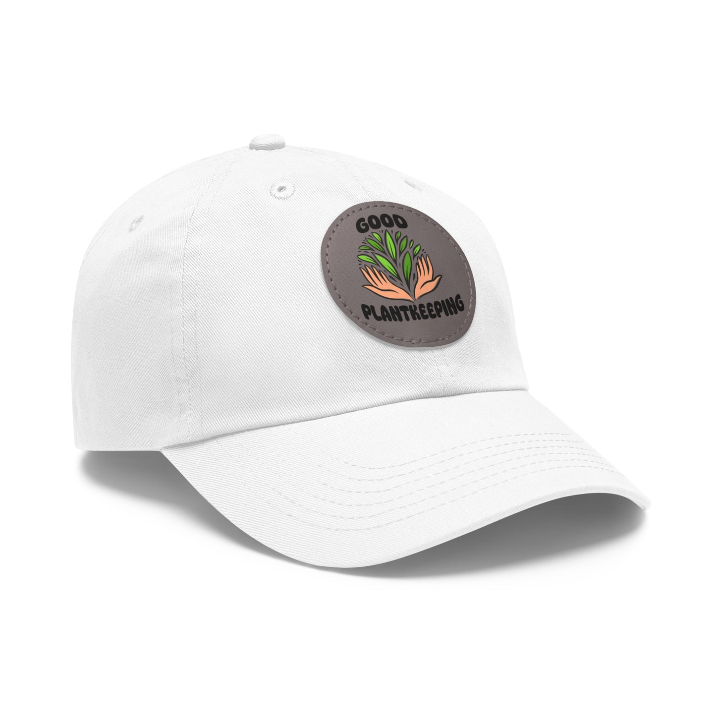 Good Plantkeeping Hat with Leather Patch (Round)