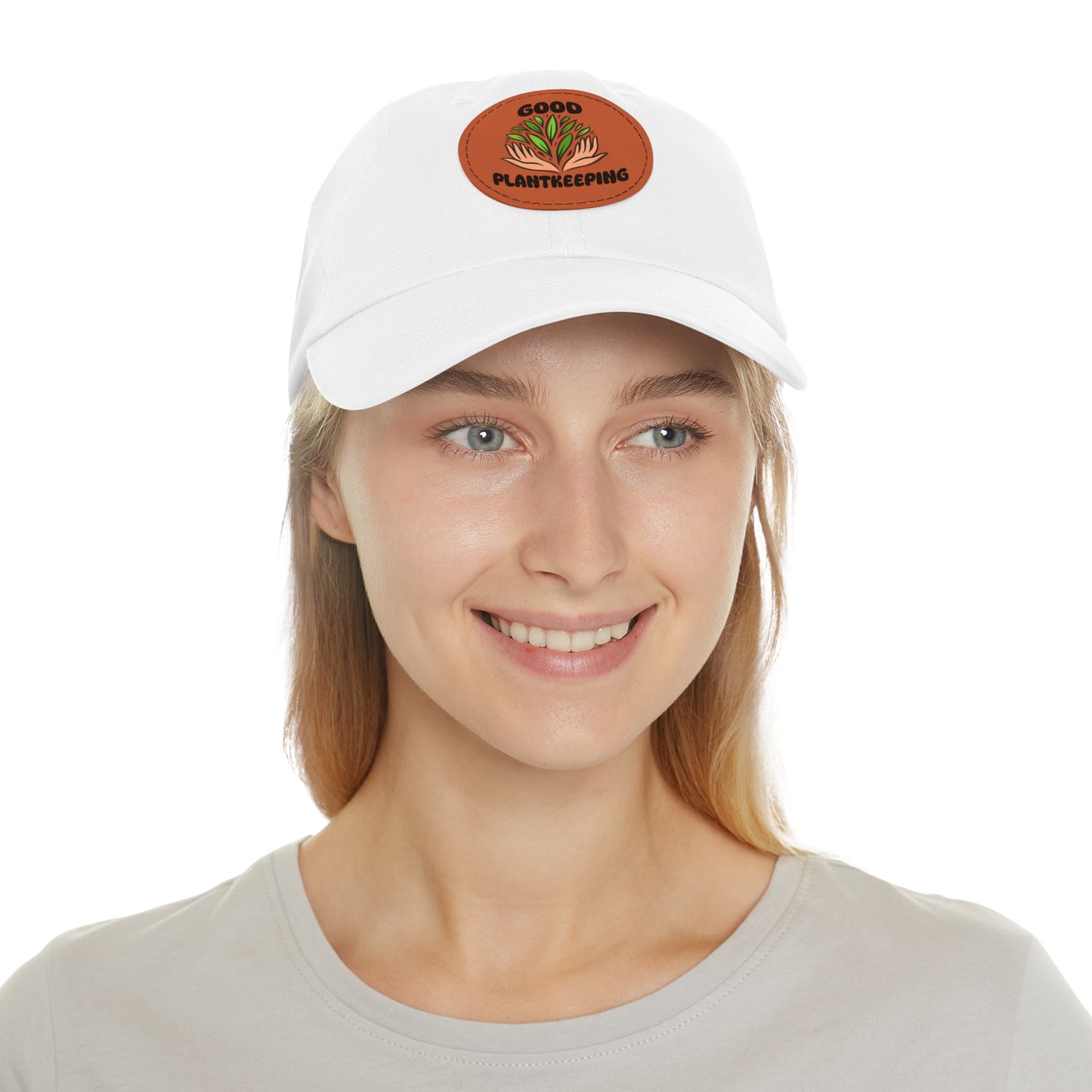 Good Plantkeeping Hat with Leather Patch (Round)