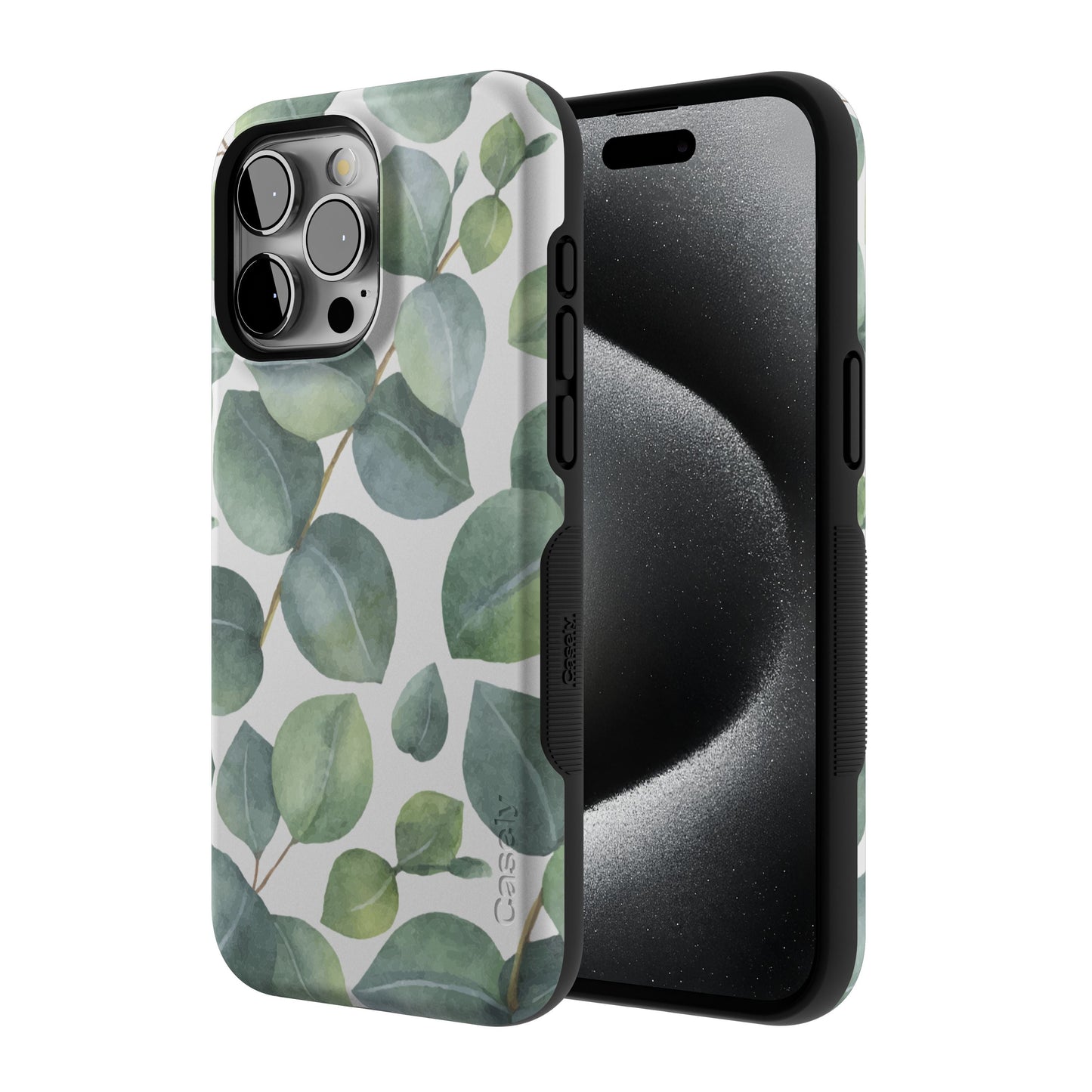 Leaf Me Alone | Green Floral Print Case