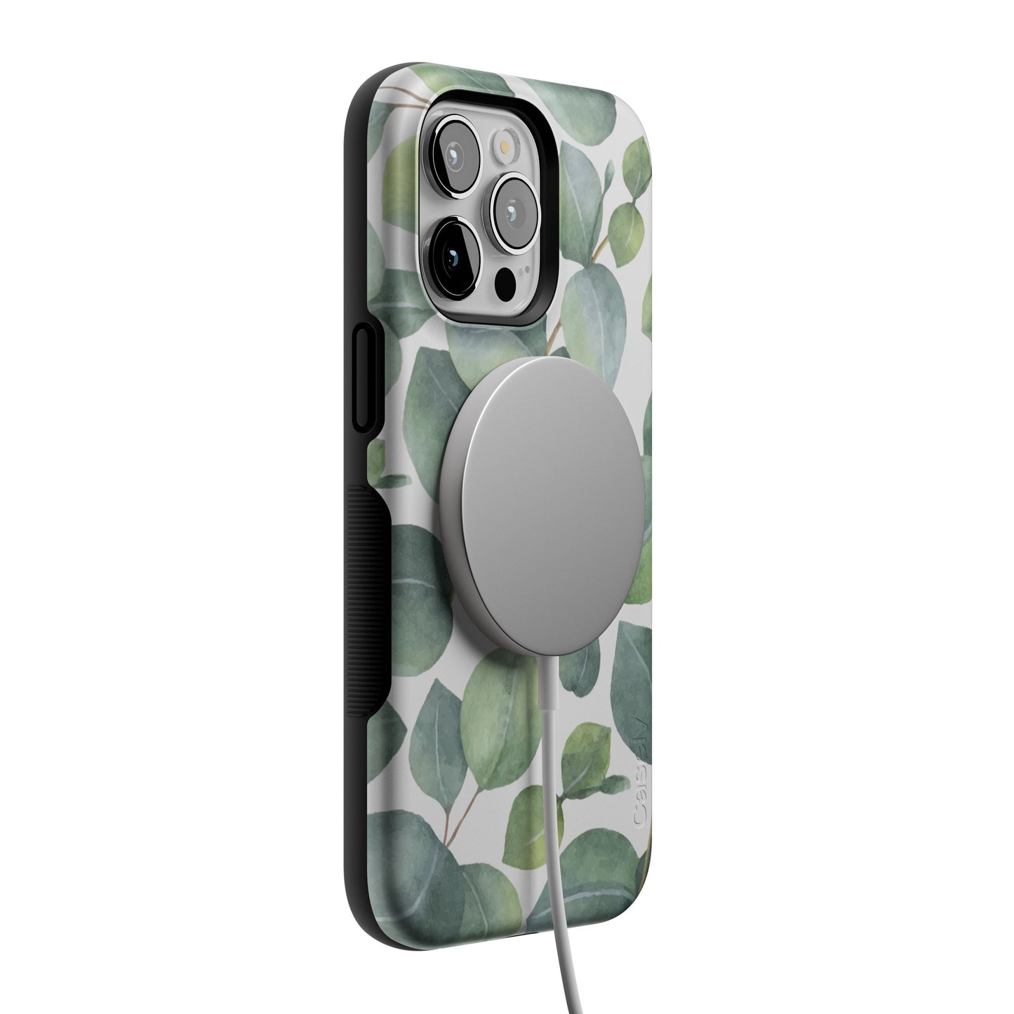 Leaf Me Alone | Green Floral Print Case