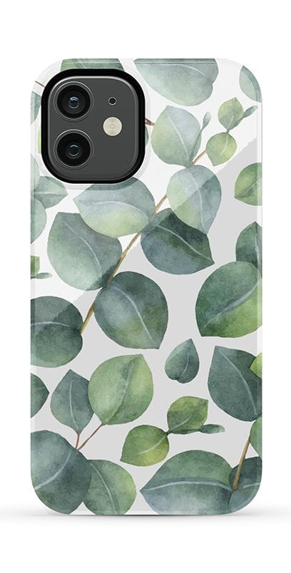 Leaf Me Alone | Green Floral Print Case