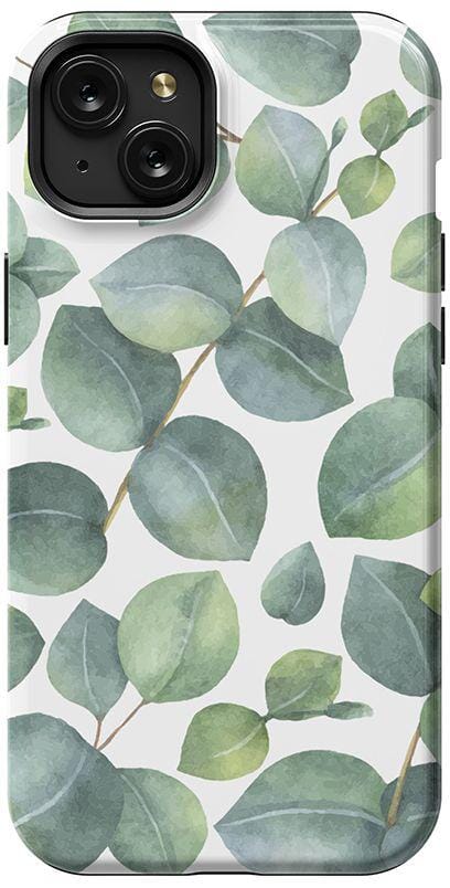 Leaf Me Alone | Green Floral Print Case