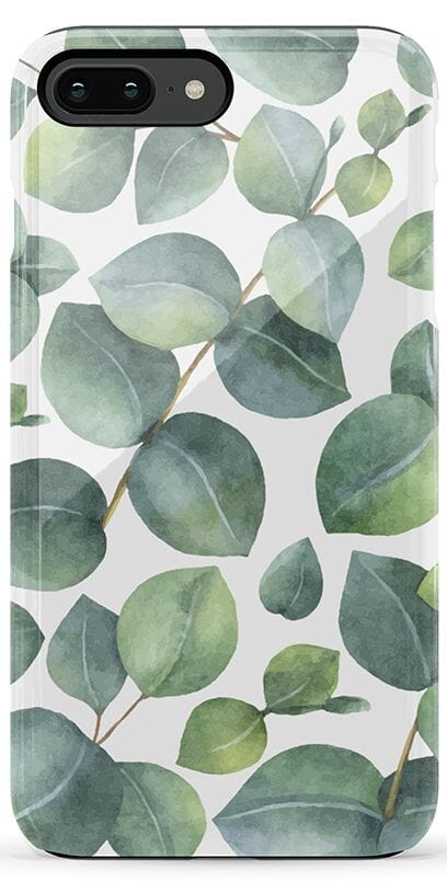 Leaf Me Alone | Green Floral Print Case