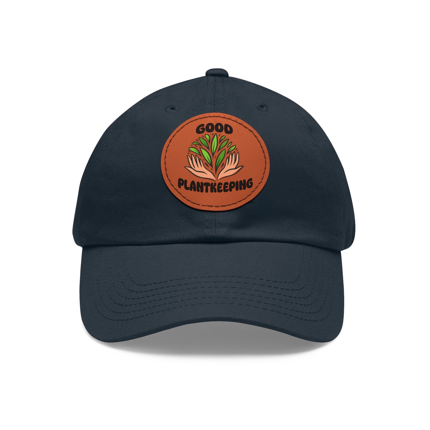 Good Plantkeeping Hat with Leather Patch (Round)