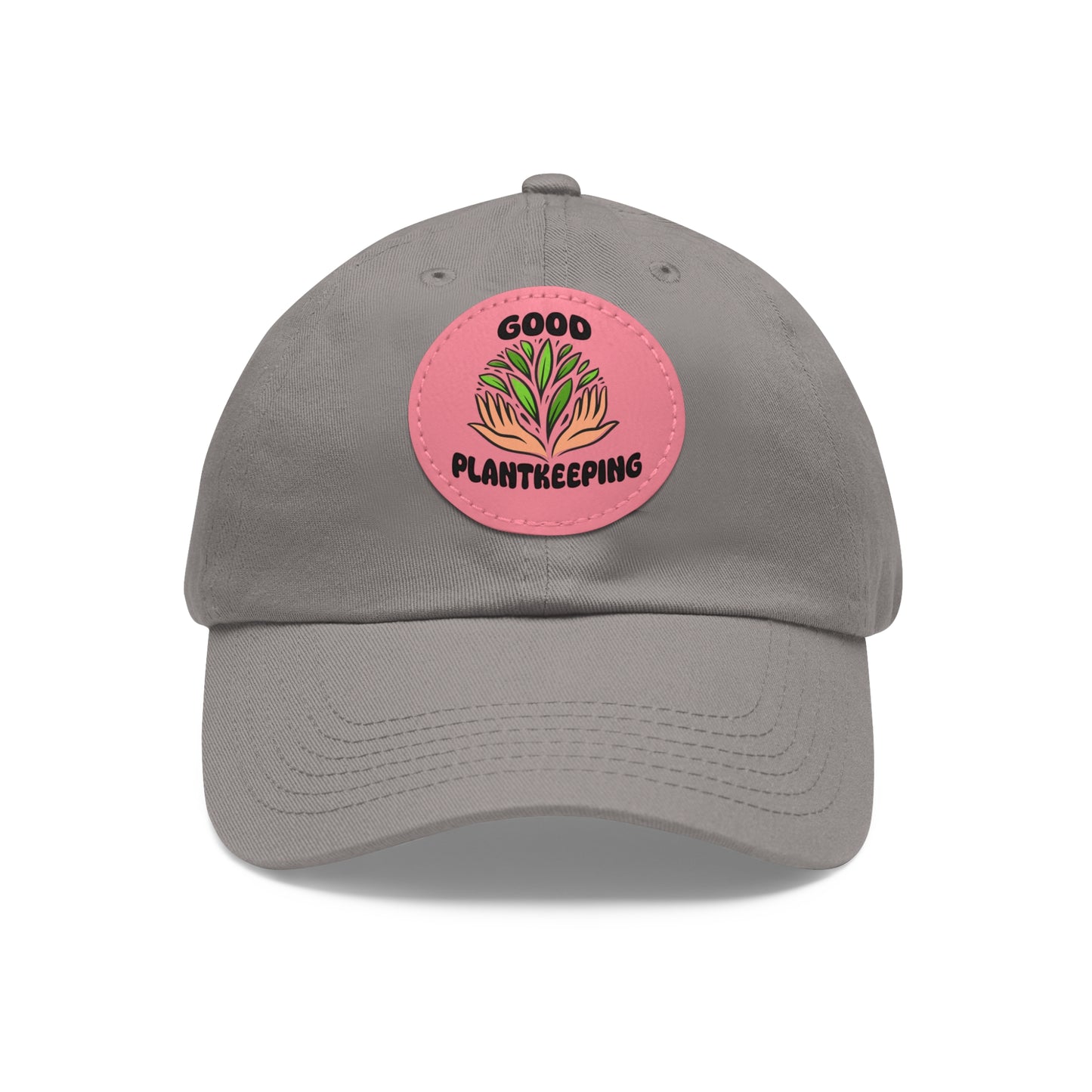 Good Plantkeeping Hat with Leather Patch (Round)