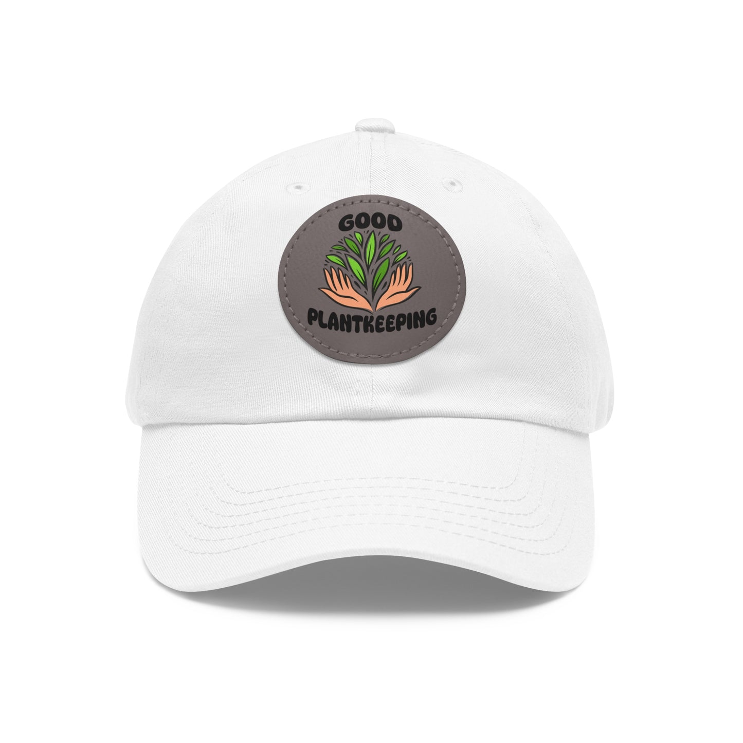 Good Plantkeeping Hat with Leather Patch (Round)