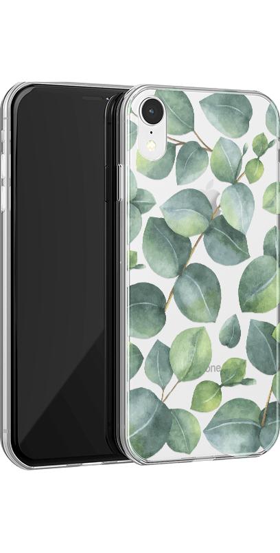 Leaf Me Alone | Green Floral Print Case