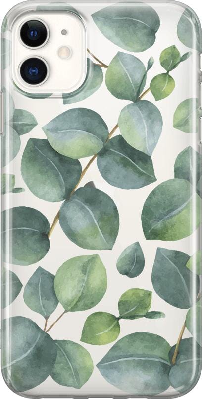 Leaf Me Alone | Green Floral Print Case