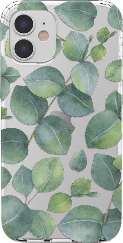 Leaf Me Alone | Green Floral Print Case