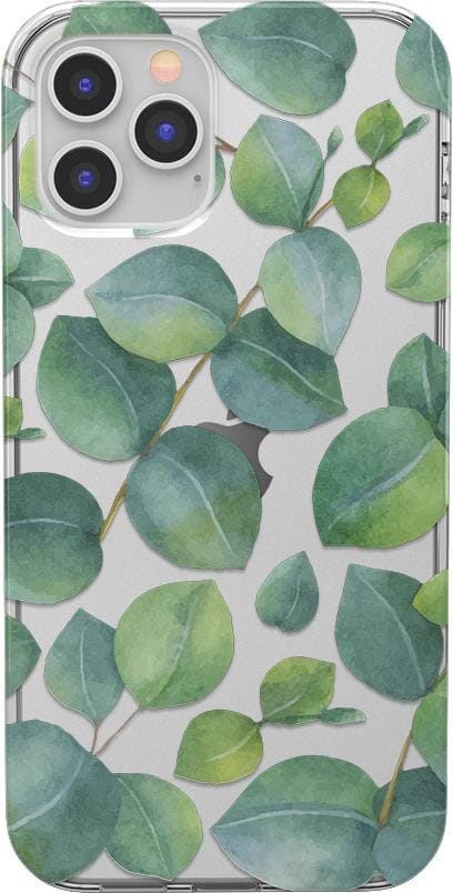 Leaf Me Alone | Green Floral Print Case