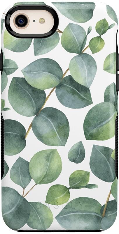 Leaf Me Alone | Green Floral Print Case