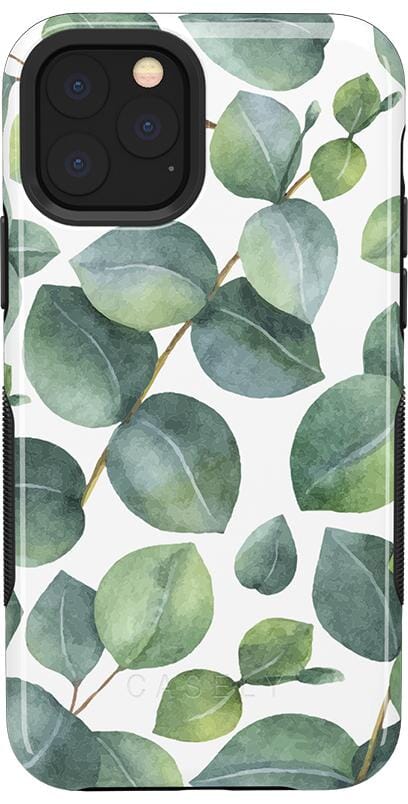 Leaf Me Alone | Green Floral Print Case