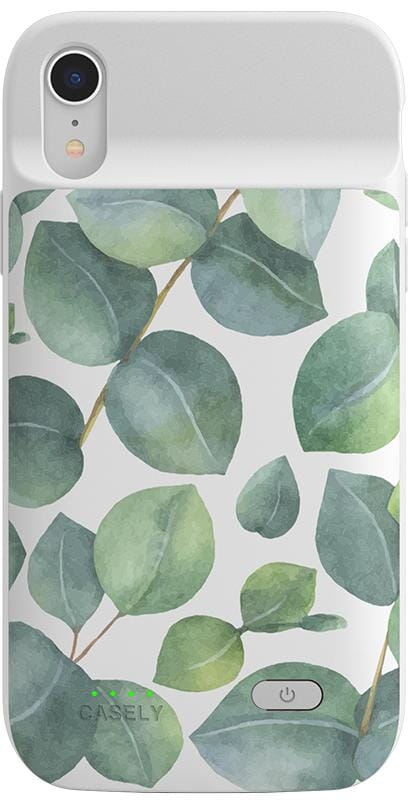 Leaf Me Alone | Green Floral Print Case